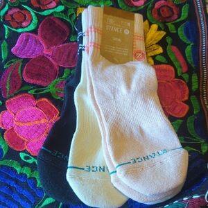 Stance Men's Black and Cream Casual Socks